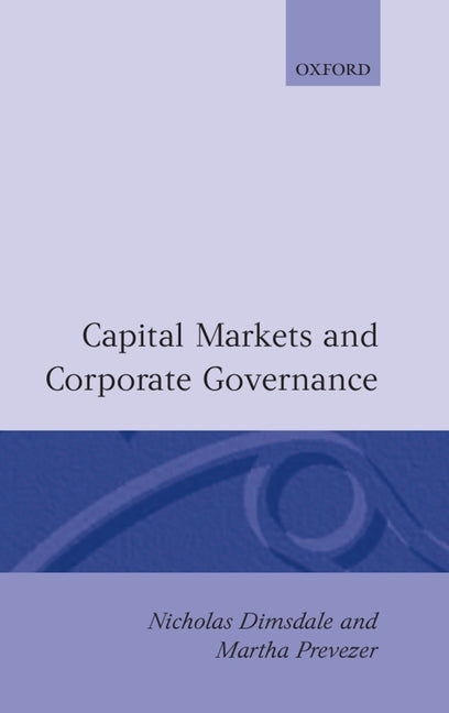 Capital Markets and Corporate Governance - Ingram