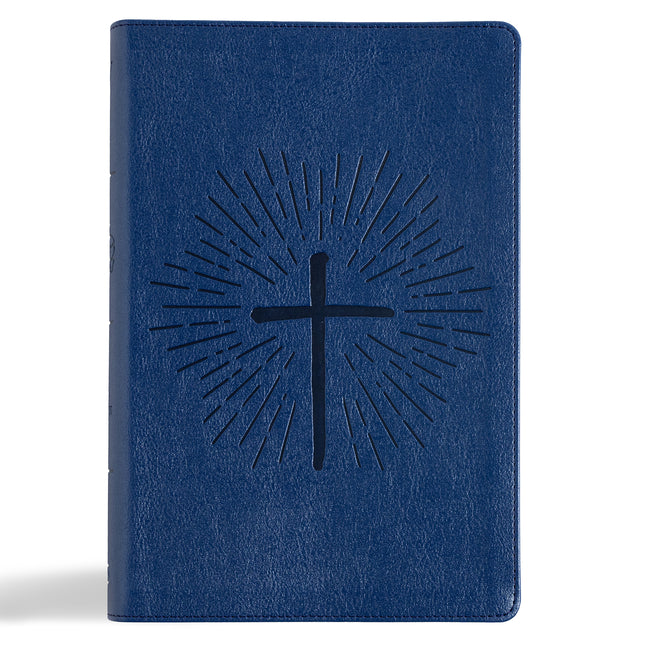KJV One Big Story Bible, Royal Blue Leathertouch: Connecting Christ Throughout God's Story - Ingram