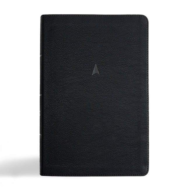 CSB Men's Daily Bible, Black Leathertouch - Ingram