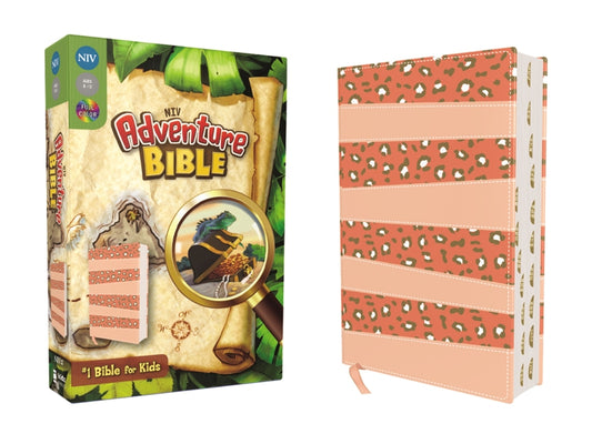 Niv, Adventure Bible, Leathersoft, Coral, Full Color, Thumb Indexed Tabs - Ingram