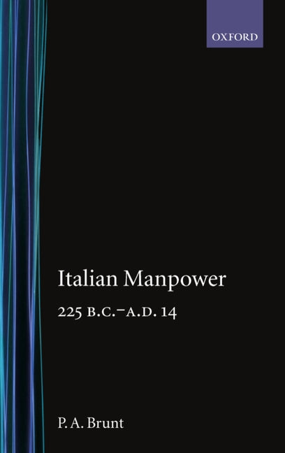 Italian Manpower 225 B.C.-A.D. 14 (Revised) - Ingram