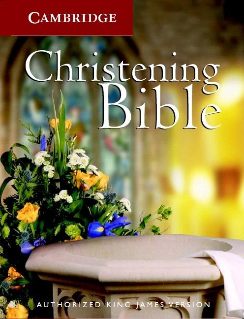 Christening Bible-KJV - Ingram