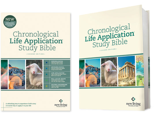 NLT Chronological Life Application Study Bible, Second Edition (Hardcover) - Ingram