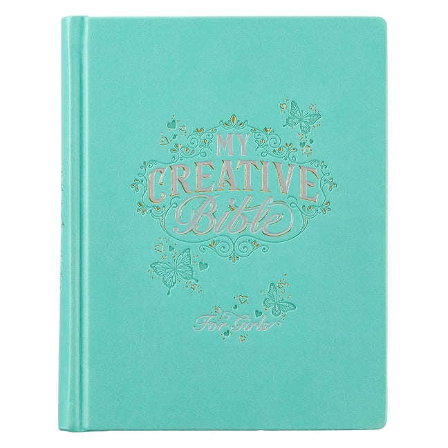 ESV My Creative Bible for Girls Faux Leather Hc, Teal - Ingram