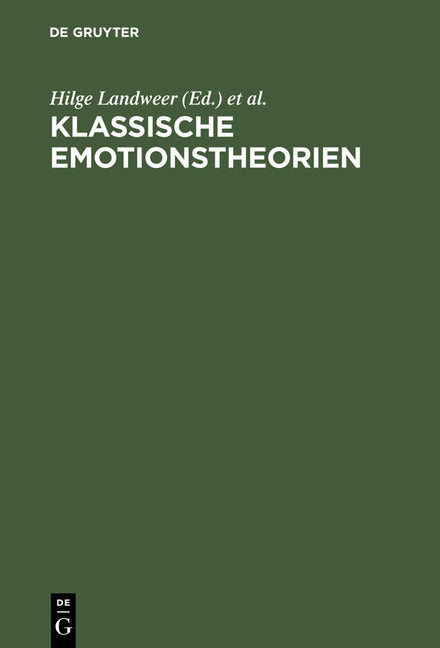 Klassische Emotionstheorien - Ingram