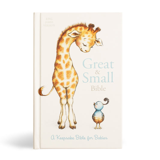 KJV Great and Small Bible, Hardcover: A Keepsake Bible for Babies - Ingram