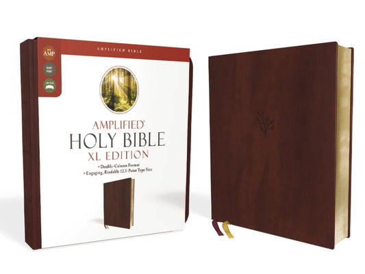 Amplified Holy Bible, XL Edition, Leathersoft, Burgundy - Ingram
