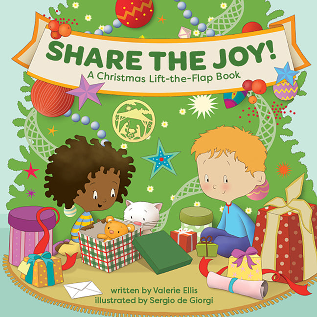 Share the Joy! a Christmas Lift-The-Flap Book: Keep Jesus at the Center This Advent & Holiday Season with This Rhyming Storybook about the Nativity fo - Ingram