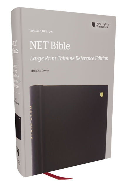 Net Bible, Large Print Thinline with Cross References, Hardcover, Comfort Print (Thumb Indexed) - Ingram