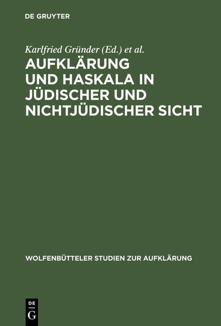 Aufklärung Und Haskala in Jüdischer Und Nichtjüdischer Sicht (Reprint 2012) - Ingram