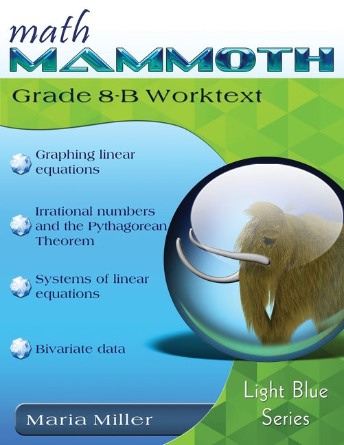 Math Mammoth Grade 8-B Worktext - Ingram