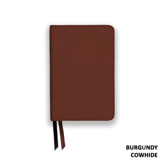 Legacy Standard Bible, Compact Edition: Paste-Down Burgundy Cowhide (Lsb) - Ingram