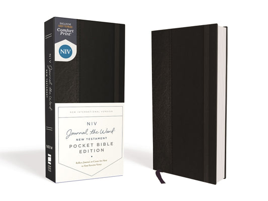 Niv, Journal the Word New Testament (Perfect for Note-Taking), Pocket Bible Edition, Hardcover, Black, Red Letter, Comfort Print - Ingram