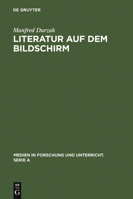 Literatur auf dem Bildschirm (Reprint 2011) - Ingram