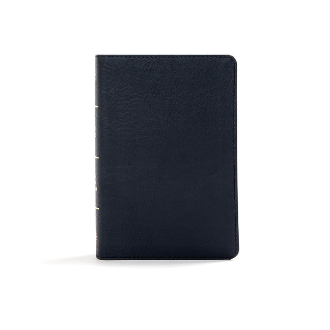 KJV Large Print Compact Reference Bible, Black Leathertouch - Ingram