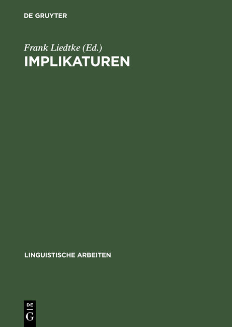 Implikaturen (Reprint 2012) - Ingram