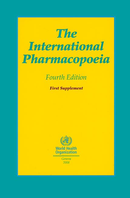 International Pharmacopoei: First Supplement - Ingram