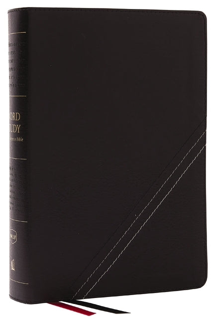 Nkjv, Word Study Reference Bible, Bonded Leather, Black, Red Letter, Comfort Print: 2,000 Keywords That Unlock the Meaning of the Bible - Ingram