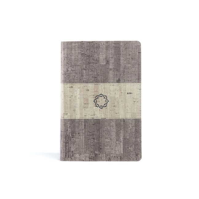 KJV Essential Teen Study Bible, Weathered Grey Leathertouch - Ingram