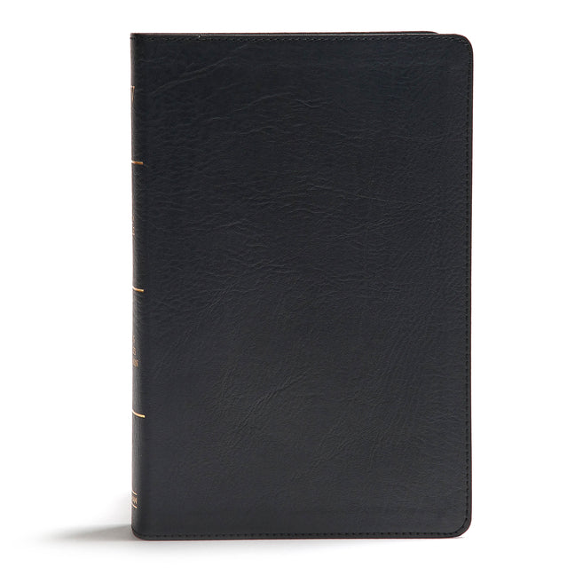 KJV Giant Print Reference Bible, Black Leathertouch - Ingram