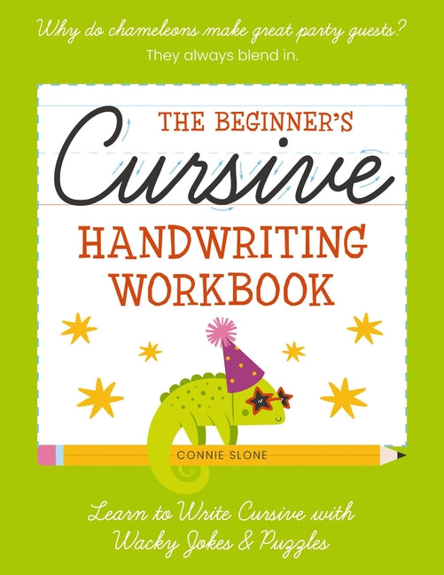 Beginner's Cursive Handwriting Workbook: Learn to Write Cursive with Wacky Jokes and Puzzles - Ingram