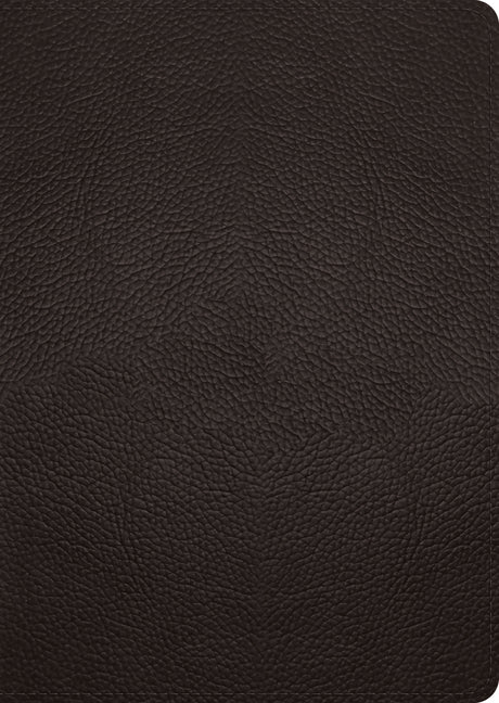 ESV Study Bible, Large Print (Buffalo Leather, Deep Brown) - Ingram