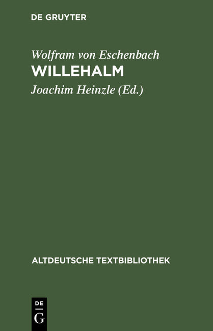 Willehalm (1. Auflage) - Ingram