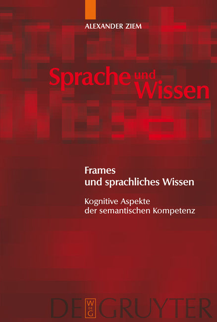 Frames und sprachliches Wissen - Ingram