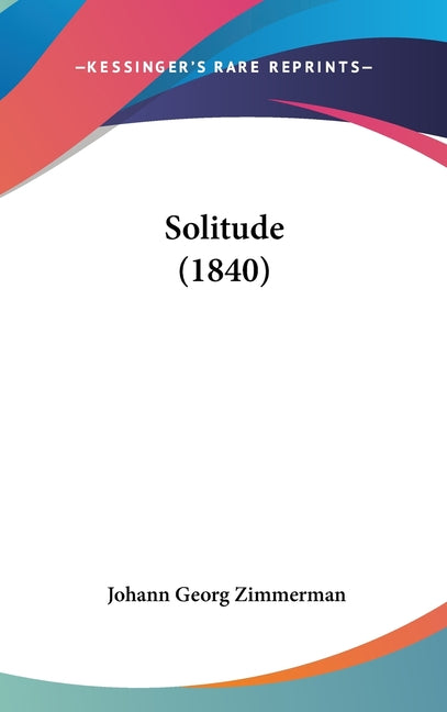 Solitude (1840) - Ingram