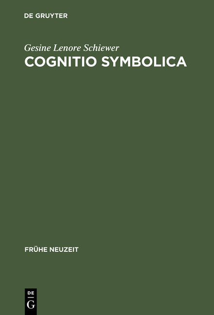 Cognitio symbolica (Reprint 2014) - Ingram