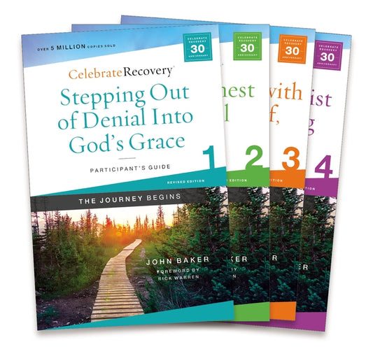 Celebrate Recovery Updated Participant's Guide Set, Volumes 1-4: A Recovery Program Based on Eight Principles from the Beatitudes - Ingram
