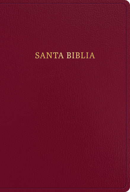Rvr 1960 Biblia Letra Súper Gigante, Borgoña Imitación Piel (Edición 2023): Con Referencias. Nueva Tipografía (Edicion 2023) - Ingram
