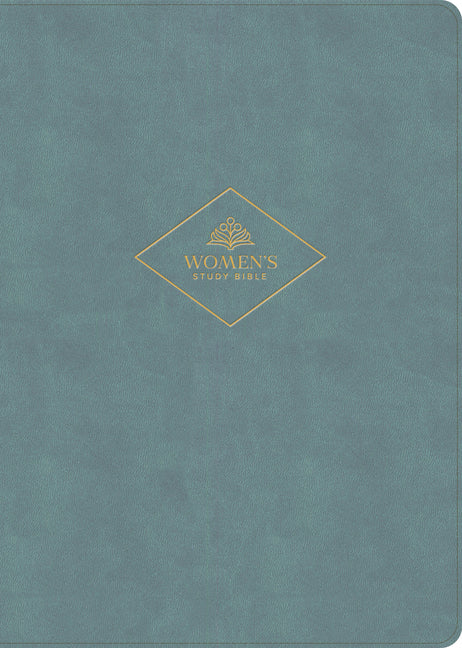 CSB Women's Study Bible, Earthen Teal Suedesoft Leathertouch - Ingram