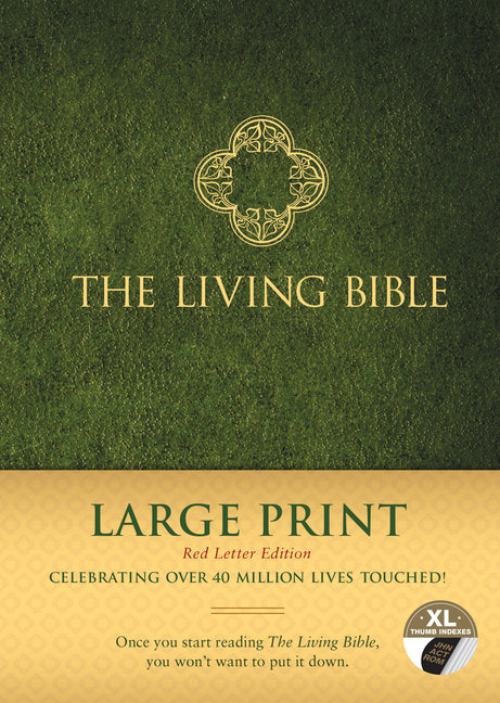 Living Bible Large Print Red Letter Edition - Ingram