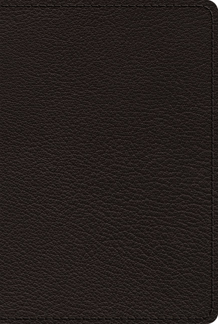 ESV Heirloom Bible, Omega Edition (Goatskin, Black) - Ingram