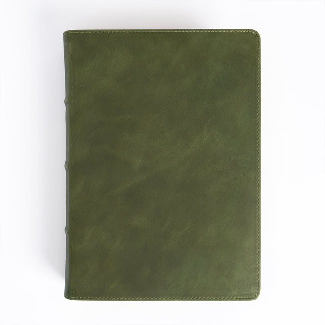 CSB She Reads Truth Bible, Holman Handcrafted Collection, Olive Premium Calfskin - Ingram