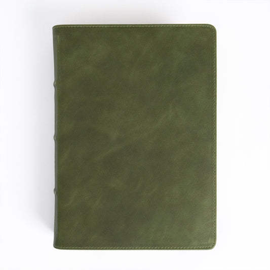 CSB She Reads Truth Bible, Holman Handcrafted Collection, Olive Premium Calfskin - Ingram