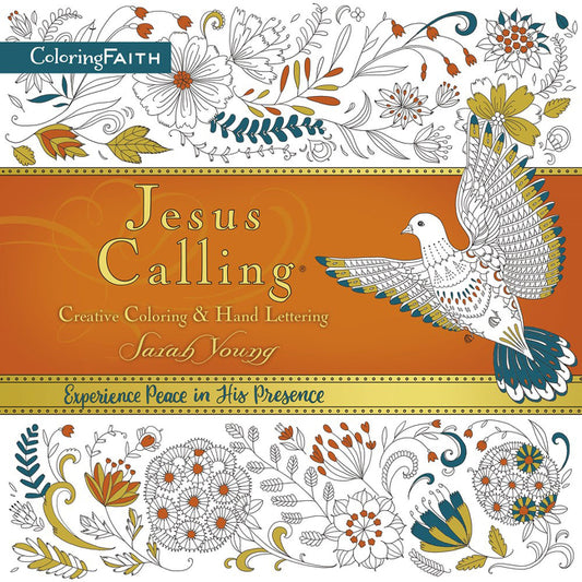 Jesus Calling Adult Coloring Book: Creative Coloring and Hand Lettering: Find Peace and Encouragement in Jesus' Words with Creative Coloring - Ingram