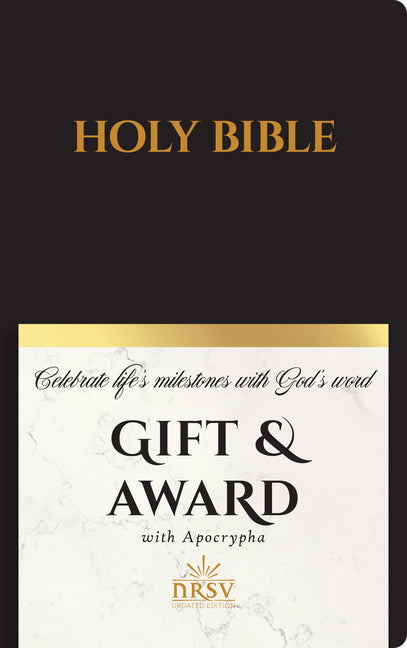 NRSV Updated Edition Gift & Award Bible with Apocrypha (Imitation Leather, Black) - Ingram