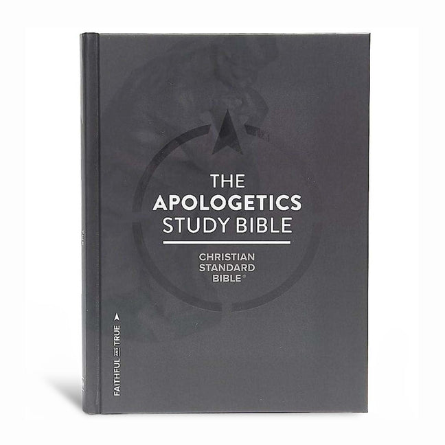 CSB Apologetics Study Bible, Hardcover: Black Letter, Defend Your Faith, Study Notes and Commentary, Ribbon Marker, Sewn Binding, Easy-To-Read Bible S - Ingram