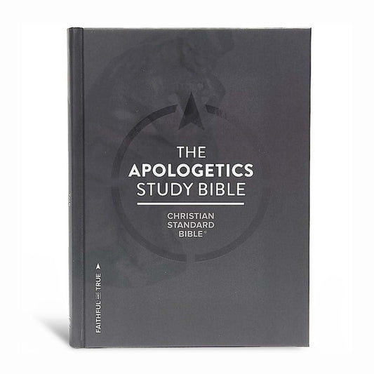 CSB Apologetics Study Bible, Hardcover: Black Letter, Defend Your Faith, Study Notes and Commentary, Ribbon Marker, Sewn Binding, Easy-To-Read Bible S - Ingram