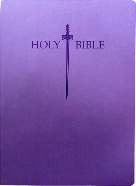 Kjver Sword Holy Bible, Large Print, Royal Purple Ultrasoft, Thumb Index: (King James Version Easy Read, Red Letter) - Ingram