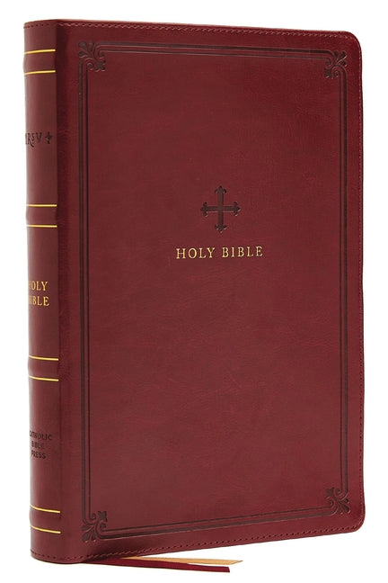 Nrsv, Catholic Bible, Standard Personal Size, Leathersoft, Red, Comfort Print: Holy Bible - Ingram