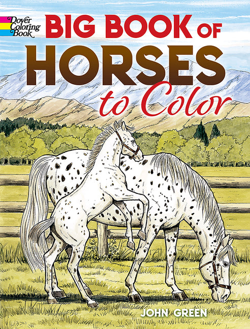 Big Book of Horses to Color - Ingram