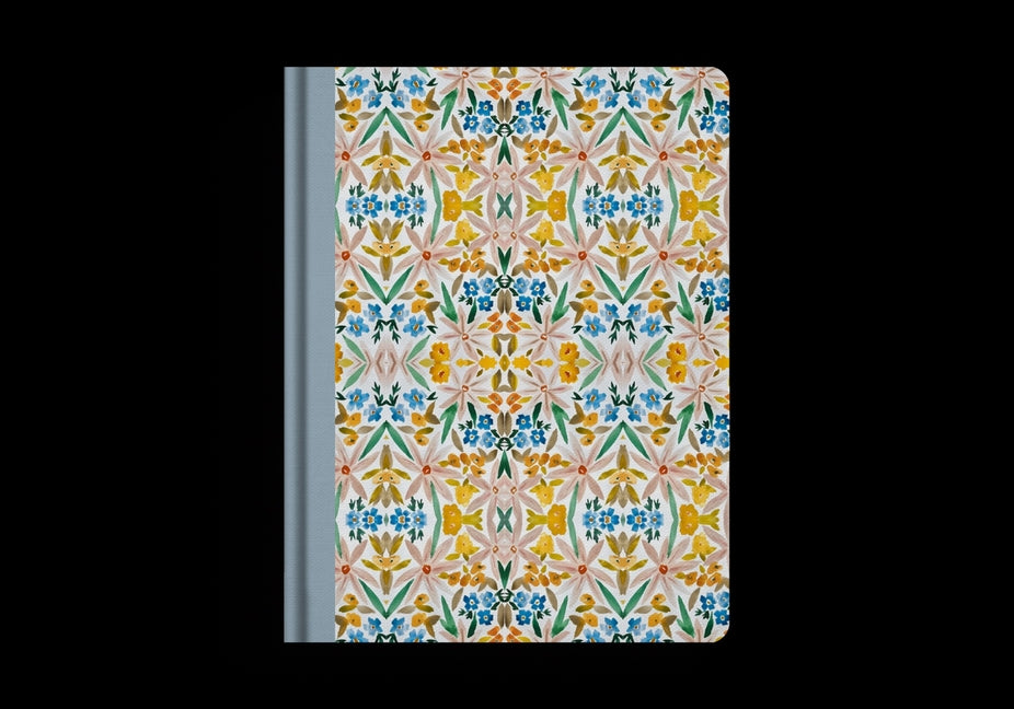 ESV Single Column Journaling Bible, Artist Series (Cloth Over Board, Jessica Dennis Bush, Flourish) - Ingram