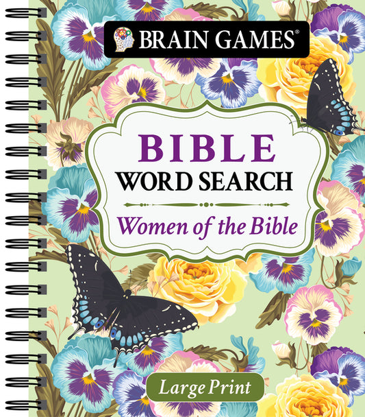 Brain Games - Large Print Bible Word Search: Women of the Bible - Ingram