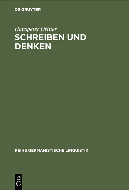 Schreiben und Denken - Ingram