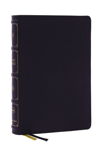 Nkjv, Large Print Thinline Reference Bible, Blue Letter, MacLaren Series, Leathersoft, Black, Thumb Indexed, Comfort Print: Holy Bible, New King James - Ingram