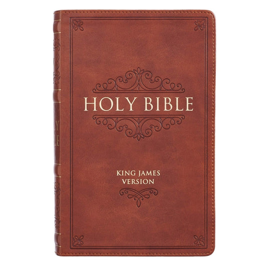 KJV Standard Giant Print LL Brown - Ingram