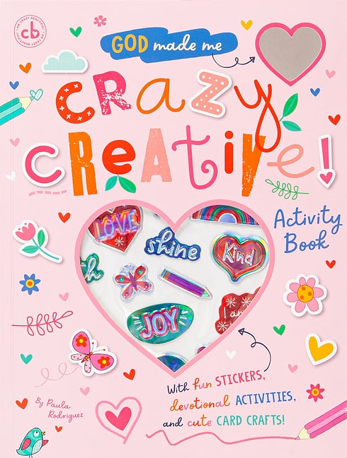 God Made Me Crazy Creative (Activity Book) - Ingram